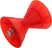 PRETYZOOM Trailer Wheel Boat Trailer Replacement Boat Rollers for Trailer Bow Stop Roller Trailer Roller Replacement Boat Trailer Stop Heavy Duty Boat Trailer Roller Bell Roller Red Plastic