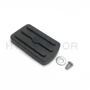 Gear Skull Large Brake Pedal Pad For Harley 12-17 Dyna FLD 86-17 FL Softail Blac