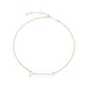 [Jacquemus] Jacquemus-Golden La Chaine Necklace-Donna OS OS