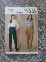 Vogue V1829 Misses and Petite 16 - 24 Pants Uncut Sewing Pattern