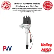 MSD Ready to Run Disributor w/Internal Module & Black Cap For Chevrolet / GMC V8 (for: Chevrolet)