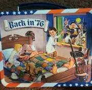Back In 76 Metal Lunchbox With Thermos And Original Tag On How To Use.