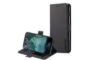 For Nokia G21 SupRShield Wallet Leather Card Holder Flip Protective Shockproof Magnetic Case Cover (Black)