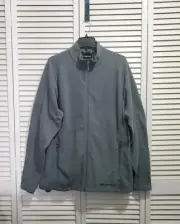 NWT $80 Marmot Mens Rocklin Full Zip Fleece Jacket 901075 XL Steel Onyx