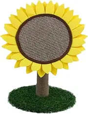 1Pc Sunflower Cat Scratch Board Grinding Claws for Cats Detachable Design Materials Stylish Pet Supplies Durable and Lawn