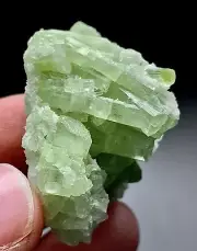 132 Carat Green Tourmaline Crystal Bunch Specimen From Afghanistan