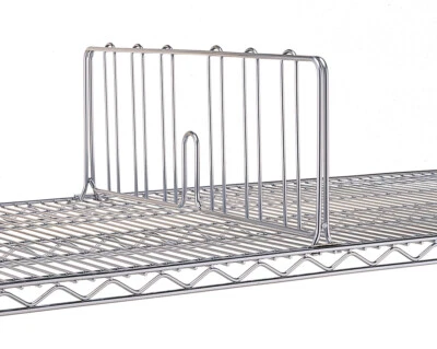Metro DD18-DCH Super Erecta 8" High Shelf Divider for Wire Shelves, Copper Hamm