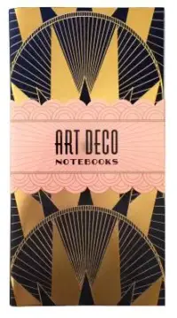 在飛比找博客來優惠-Art Deco Notebooks