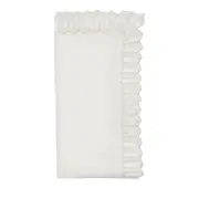 Kim Seybert Lumina Napkin in White