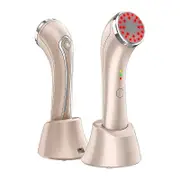 Infrared face-lifting machine heating red light LED phototherapy collagen stimulation anti-wrinkle anti-aging firming whitening beauty massager