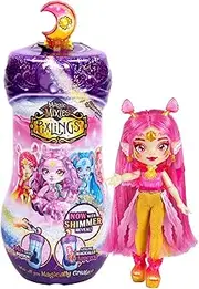 Magic Mixies Pixlings. Now with Shimmer Reveal! Pheona The Pheonix Pixling. Create and Mix A Magic Potion That Magically Reveals A Beautiful 16.5cm Pixling Doll Inside A Potion Bottle!