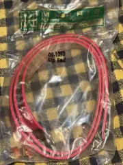 New Vintage Purse Hardware Strap Bag Making Handle Supply 1970’s Red NOS