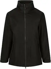 [REGATTA] Great Outdoors Womens/Ladies Waterproof Zip Up Jacket (UK Size: 10) (Black)