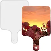Square Silicone Coaster Resin Casting Mold Epoxy Plate Tray Mould Craft Handle