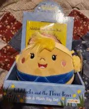 Bendon Giggle + Grow Goldilocks And The Three Bears Plush And Book