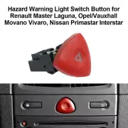 Hazard Warning Light Switch Button for Renault Master Laguna, Opel Movano Vivaro (for: Renault)