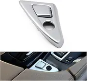 LHD RHD Car Interior Front Center Console Armrest Box Switch Button Cover Fit for BMW 5 Series F10 F11 F18 520 523 525 2011-2017 (Color : RHD Modle A Silver)