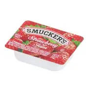 Smucker's Strawberry Jam 0.5 Ounce Pack of 200 Portion Control Cups