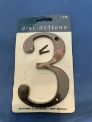 Hillman Distinctions 5" House Number 3 !