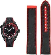 [SKXMOD] Watch Bracelet For Omega 300 SEAMASTER 600 PLANET OCEAN Silicone Nylon Strap Watch Accessories Watch Band Chain 20mm 22mm belt