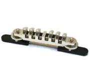 Genuine Gretsch Nickel Synchro-Sonic Guitar Bridge w/Base 006-2758-000