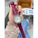 熱銷彩鑽皮帶錶,極簡時尚女錶TJQ7