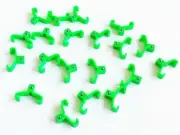 20 GOLIATH INDUSTRIAL ABS 1/4" GREEN REPLACEMENT SOCKET RACK RAIL CLIPS SC14G