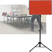 Foldable Table Tennis Rebound Board, Portable Self-Study Accessory, Ping Pong Exerciser Tool for Schools Clubs Home Gyms