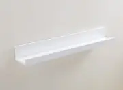 allen + roth 30-in L x 4.49-in D x 3.54-in H White Rectangular Floating Shelf