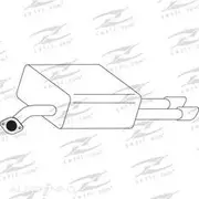 Redback Muffler - M8631