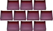 Set of 10, 0-Inch Square Miyashokado, Inner and Outer Urumi, Parents Only [Shokado]