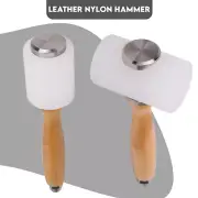 Wooden Material Leather Cutting Hammer Carving Mallet DIY Craft Stamping Tools