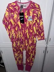 BONDS x Hot Wheels Wondersuit Flames Pink Size 3 BNWT RARE