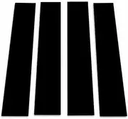 LUMIXE Window Pillar Posts Door Trims Decoration Stickers, for Toyota, for Highlander 2008-2013, Car Exterior Accessories Auto Styling Auto Window Pillar Molding