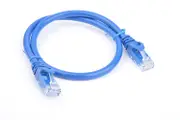 8Ware CAT6A Cable 0.25m (25cm) - Blue Color RJ45 Ethernet Network LAN UTP Patch Cord Snagless