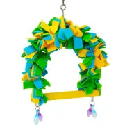 3696 X-small Cozy Swing Bird Toy parrot conure quaker parakeet cockatiel lories