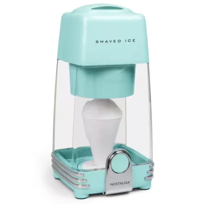 12 Oz. Aqua Electric Shaved Ice and Snow Cone Machine