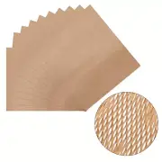 10 Pack Honeycomb Packing Paper 20 Inch x 15 Inch Cushioning Wrap Rolls Brown