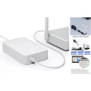 Mini UPS Battery Backup with 4 DC Output Interface, DC 12V/2A 9000mAh Homefo