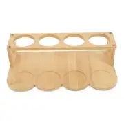 Coffee Syrup Shelf Spice Rack Organizer Jar Storage Double Tier