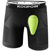 Youth Boys Padded Sliding Shorts Slider Pads with Soft Protective Athletic Cu...