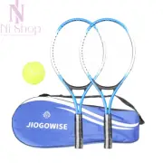 Tennis Racket Set with Bag 21'' Rackets 2Pcs for Beginners & Youth Outdoor Play