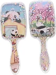 Beavorty 2pcs Comb Hair Straightener Comb Hairbrush Hairdressing Comb Hair Comb Deep Scalp Hair Care Comb Hair Brush Small for Hair Plastic