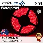 12V red Waterproof Flexible LED Strip Lights 5M 300 LED 2835 SMD Light car boat