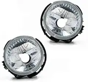 Car Fog Lights Halogen Fog Light For Subaru For Impreza WRX STI 2008 2009 2010 84501SC000 84501SC040 84501SC050 Car Front Bumper Fog Light(With M10 White LED)