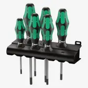Wera 028062 Kraftform Plus Torx Screwdriver Set + Rack