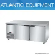 2 large door Lowboy Fridge