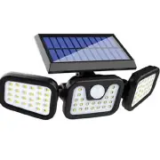 Durable Solar Lights Outdoor Bright Motion Sensor Security Lights 2000LM 74LEDs