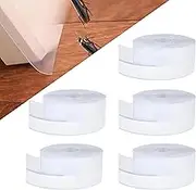 Door Weather Stripping Door Seal Strip - Silicone Door Bottom Seal Strip Sealing Sticker Adhesive for Doors and Windows Gaps of Anti Mosquito - Door Draft Stopper (5 M)