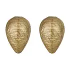 2X(2 Pcs Wasp Nest Decoy Wasp Deterrent for Outdoor Hanging, Home and9526
